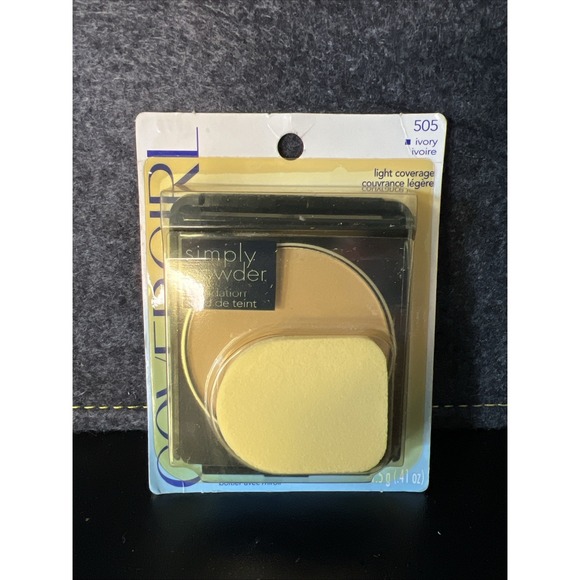 Covergirl Simply Powder Light Coverage Foundation 505 Ivory NOS - Picture 1 of 3